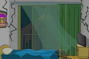 逃离火山下的房间