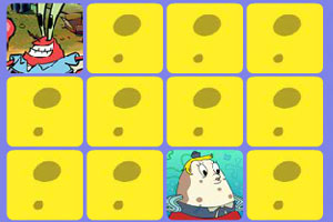 海绵宝宝翻纸牌