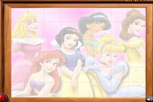 迪斯尼公主拼图