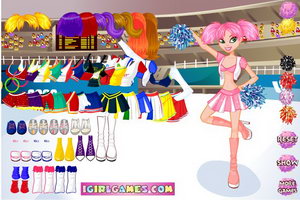 活力拉拉队女生