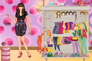 时尚眼力甜糖裙