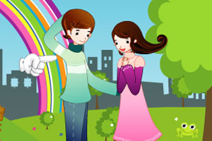 公园接吻挑战赛