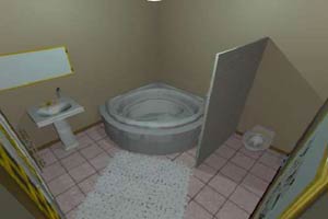 逃出浴室去俱乐部