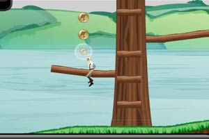 拍照尼斯湖水怪