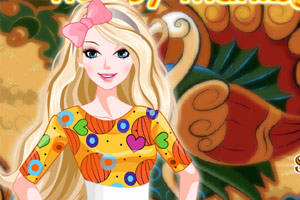 芭比的节日盛装