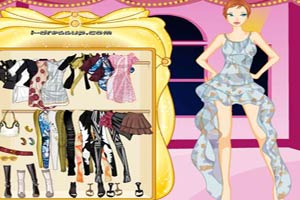 时尚美腿模特儿