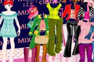 时尚DJ糖果装扮