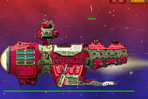 太空堡垒防御战