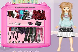 非主流可爱小女孩