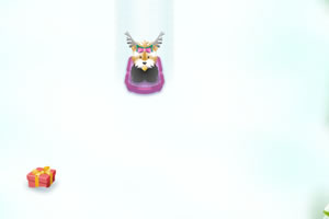 可爱宠物滑雪车