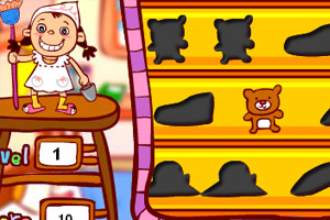 小美女打扫房间