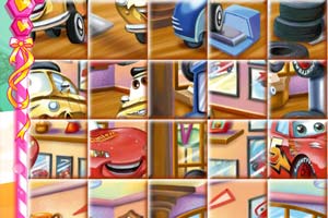 汽车总动员拼图