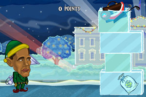 奥巴马大战圣诞老人