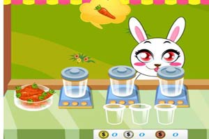 兔子胡萝卜汁店