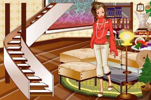 女生的豪华客厅