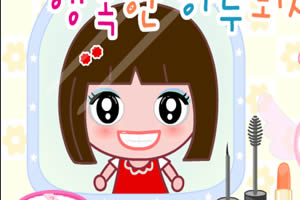 小姑娘清早起床