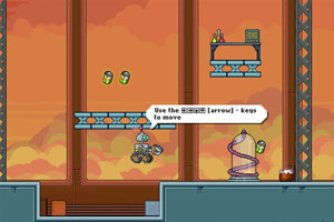 机器人给怪物送蛋糕