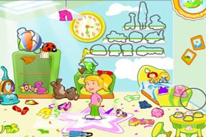 帮妈妈整理房间