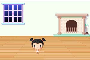 大头妹圣诞装饰房间