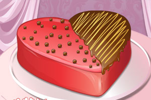 爱心大蛋糕