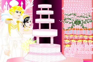 为王子设计结婚蛋糕