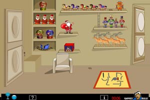 逃出圣诞节玩具屋