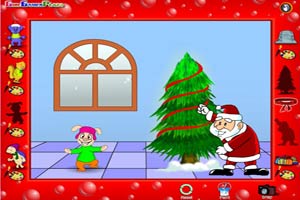 小动物的圣诞派对