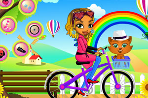 米娜和思思春游