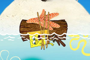 海绵宝宝浮木逃生