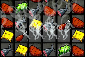 僵尸汉堡对对碰