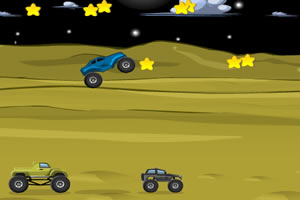 吉普车野外收集星星