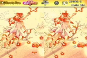 漫画少女来找茬