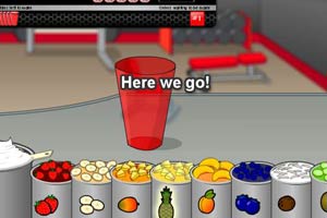 经营水果酸奶店