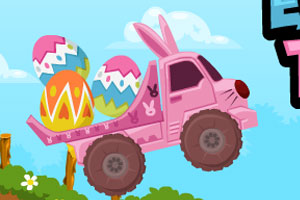 复活节兔兔卡车