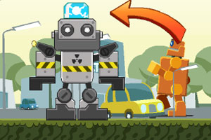 弹弓弹射机器人