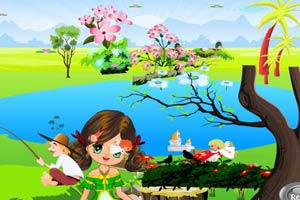 布置美丽风景图