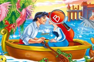 美人鱼与王子找字母