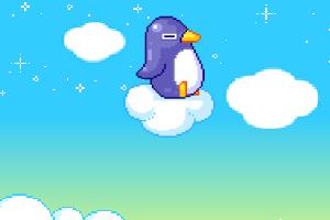 企鹅做冰雪甜点2