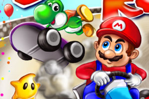 马里奥火箭赛车