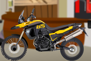 设计摩托车