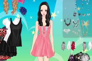 派对女孩准备出发