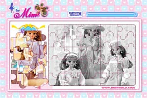 芭比娃娃拼图