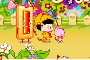 小黑花花捕蜜蜂