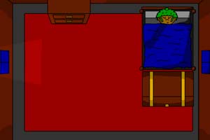 男孩逃出黑漆小屋