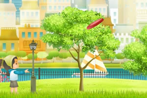 唯美风训狗叨飞盘