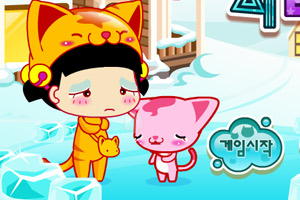 小黑花花冰块世界