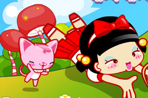 小黑花花抓土拨鼠