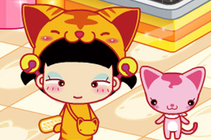 小黑花花做甜品