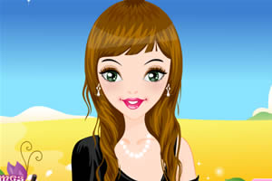 高雅女孩的打扮