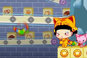 小黑花花射飞镖